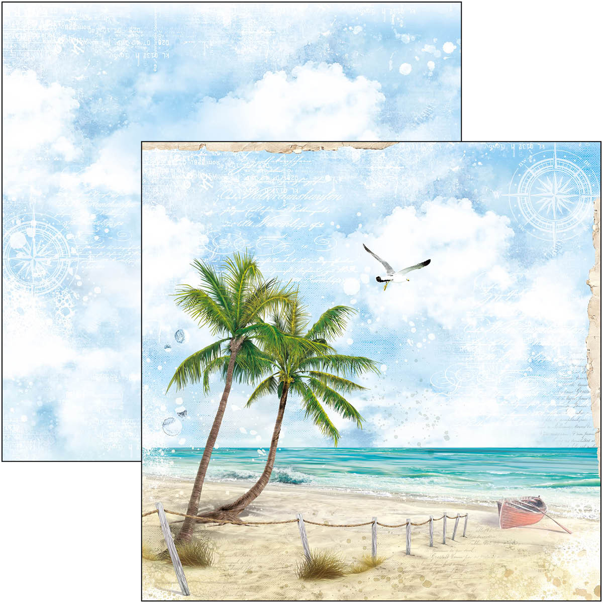 Ciao Bella - Summer Breeze - Paper Pad  - 8 x 8"
