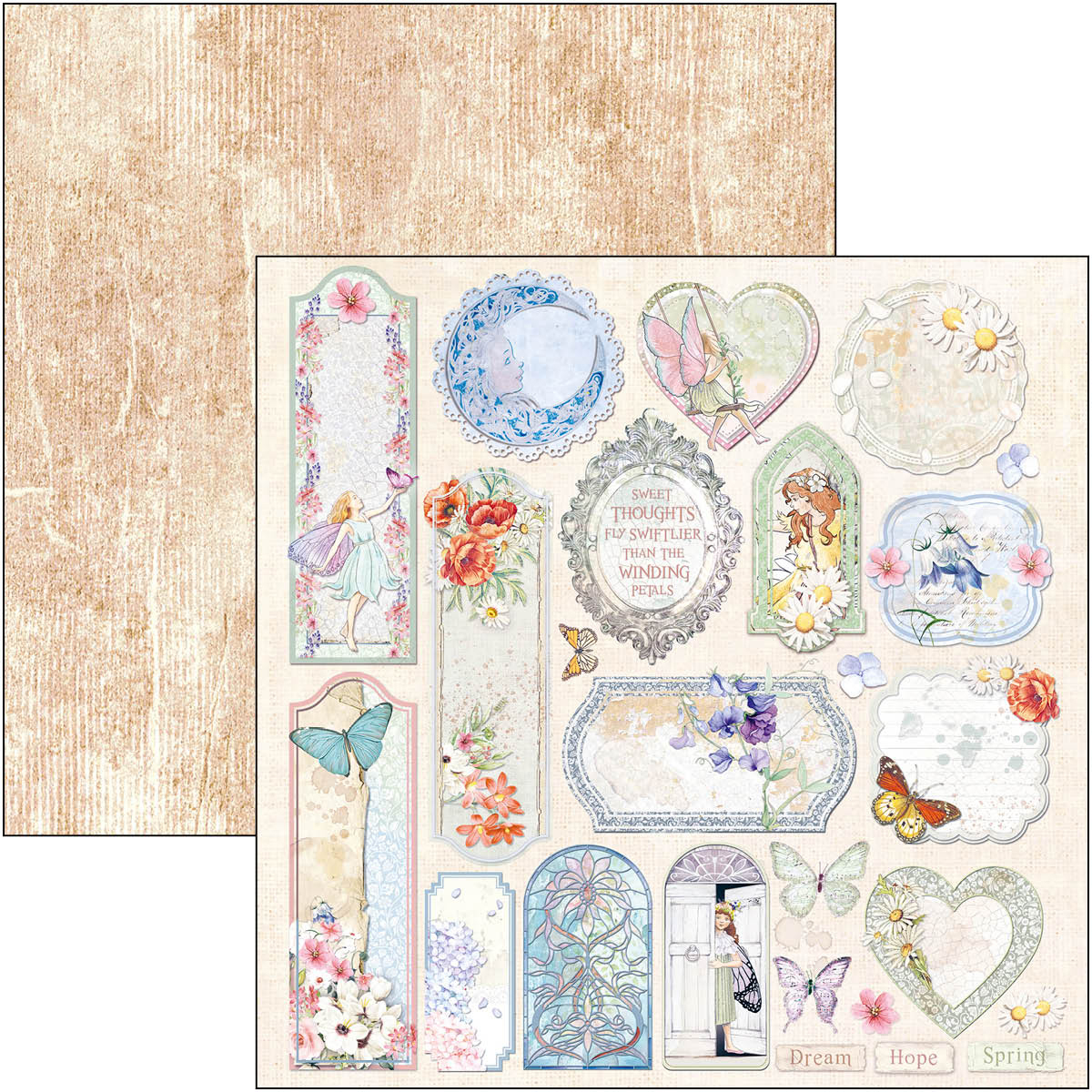 Ciao Bella - Enchanted Land - Paper Pad  - 8 x 8"