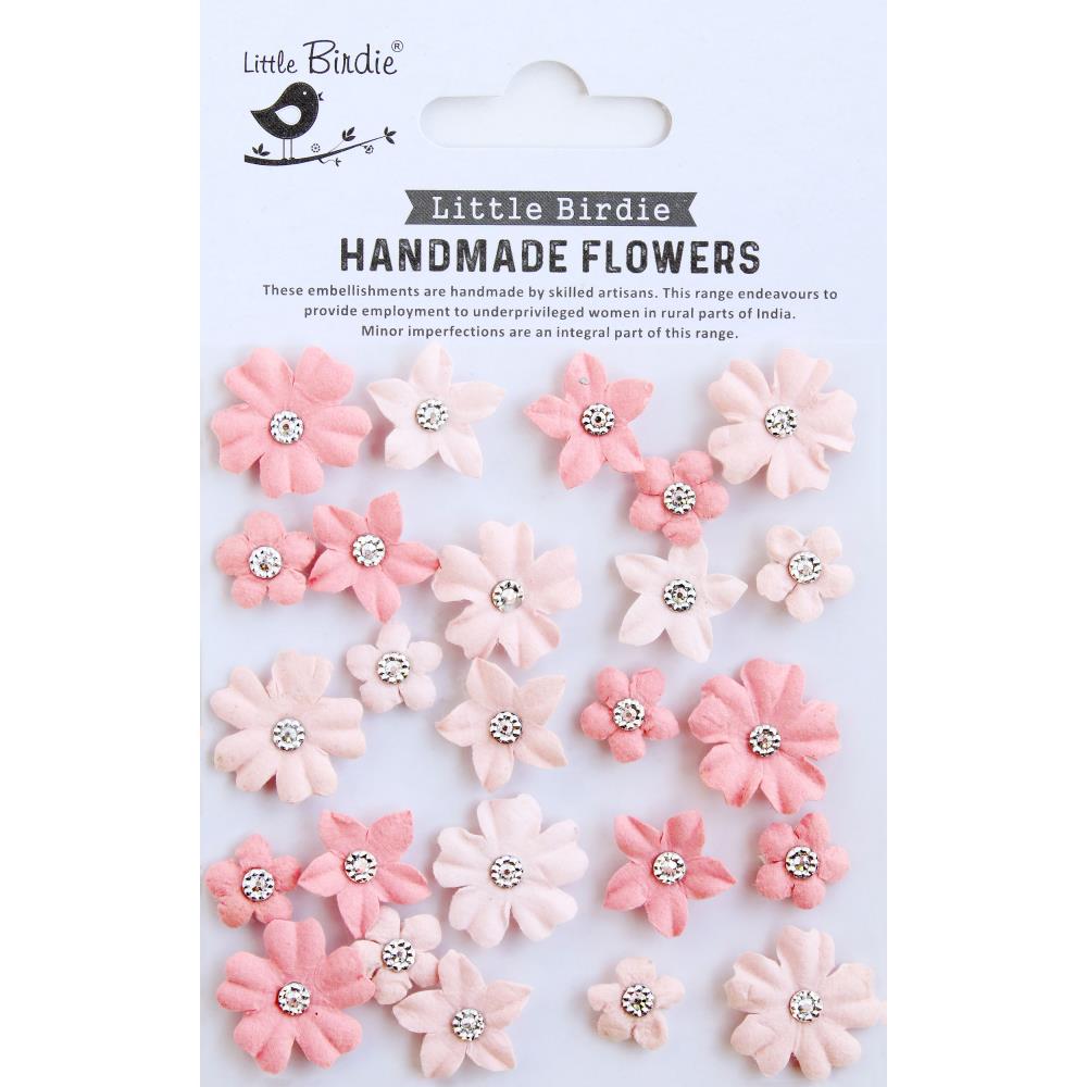 Little Birdie - Karoline paper flowers  - Pink Passion