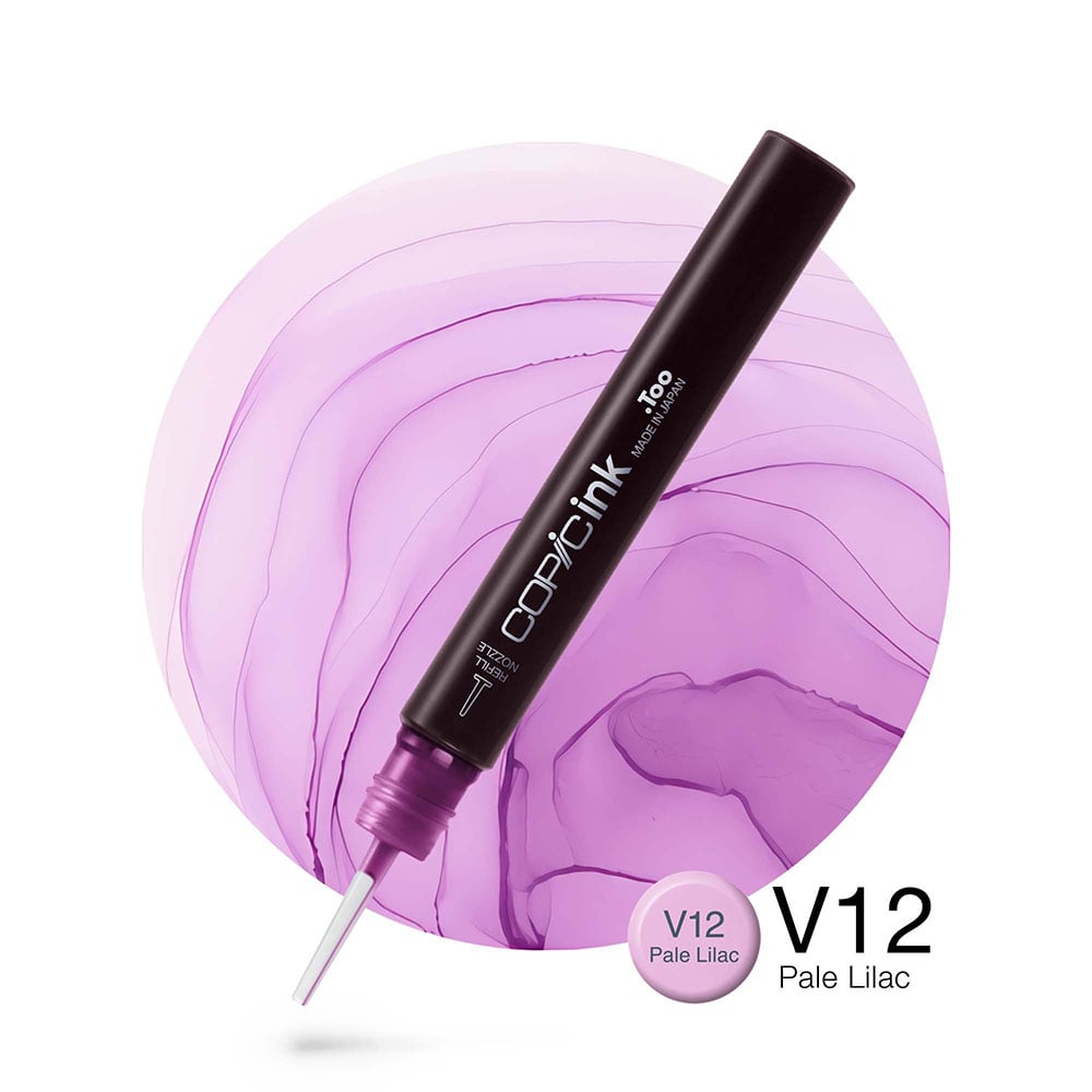 Copic Various Ink - Pale Lilac - V12 - Refill - 12 ml