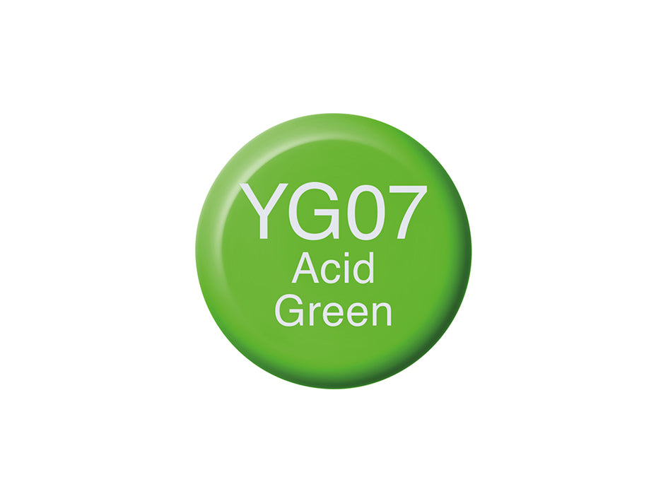 Copic Various Ink - Acid Green - YG07 - Refill - 12 ml