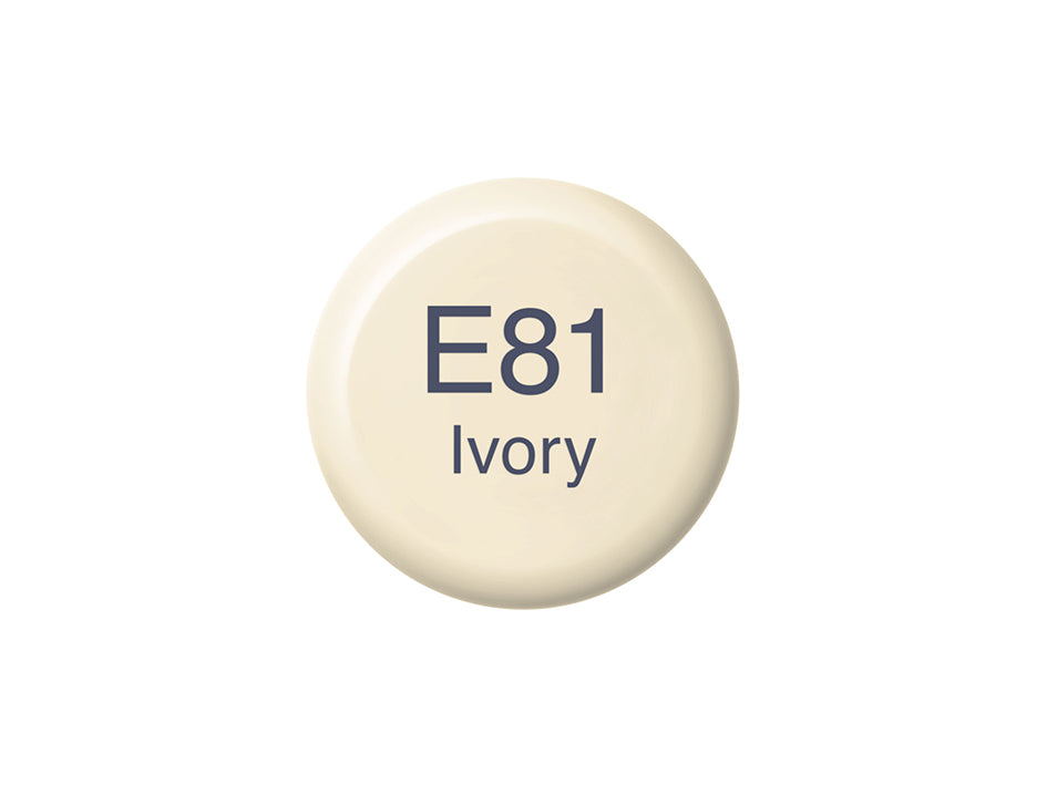 Copic Various Ink - Ivory - E81 - Refill - 12 ml