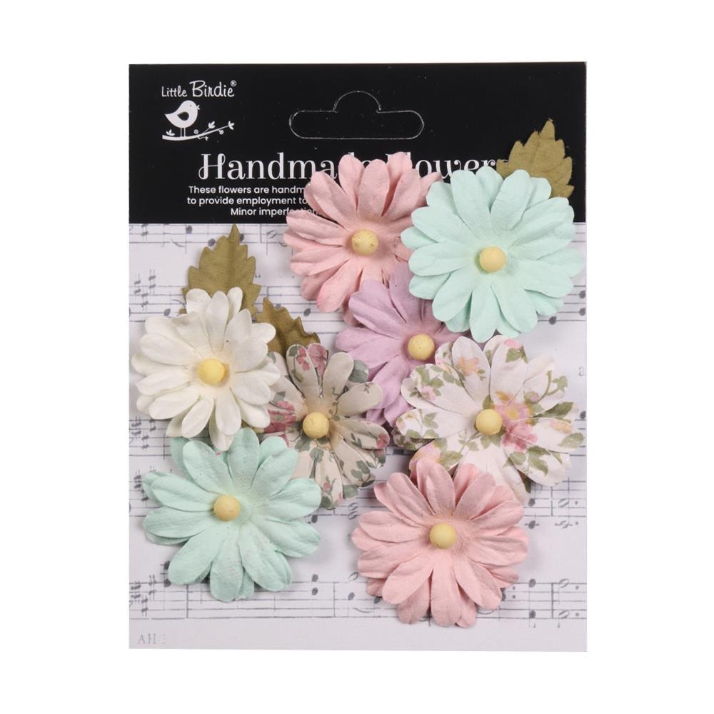 Little Birdie - Valerie paper flowers  - Fairy Garden