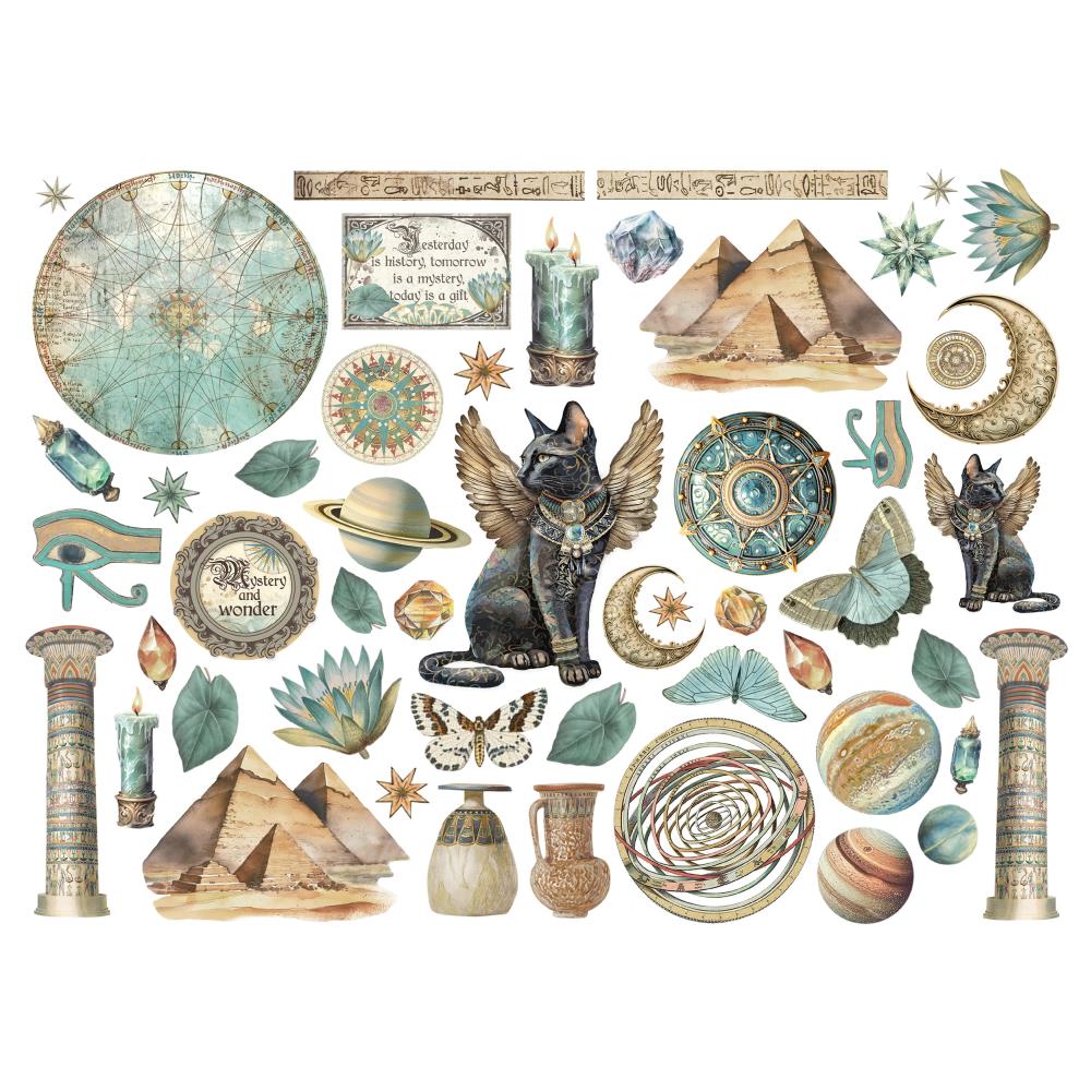 Stamperia  - Fortune  - Chipboard Die Cuts