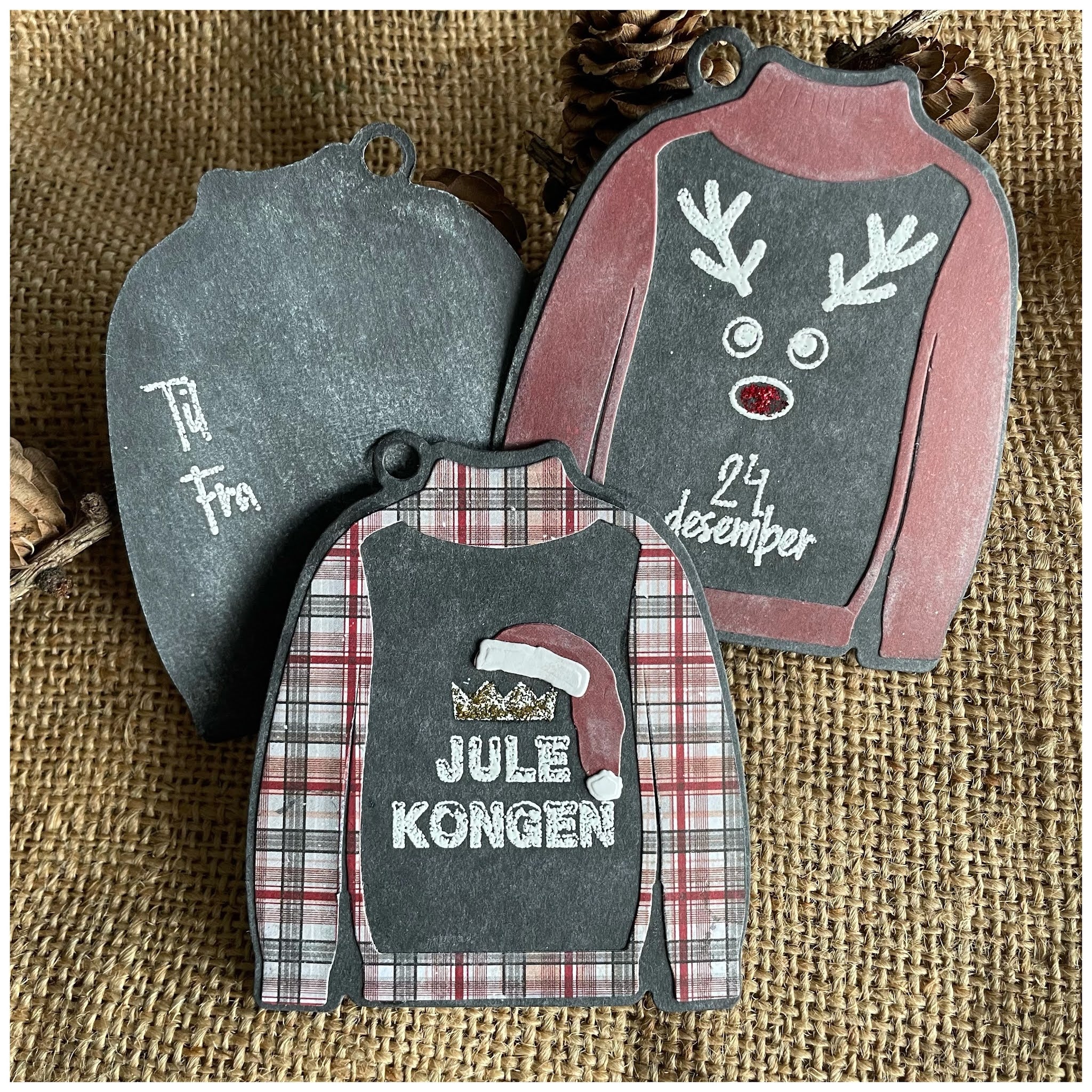 Papirdesign - Clear stamps - Julegenser