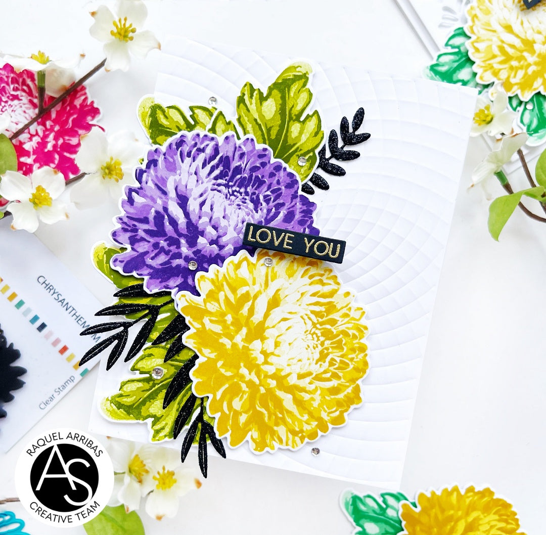 Alex Syberia Designs - Dies set - Chrysanthemum