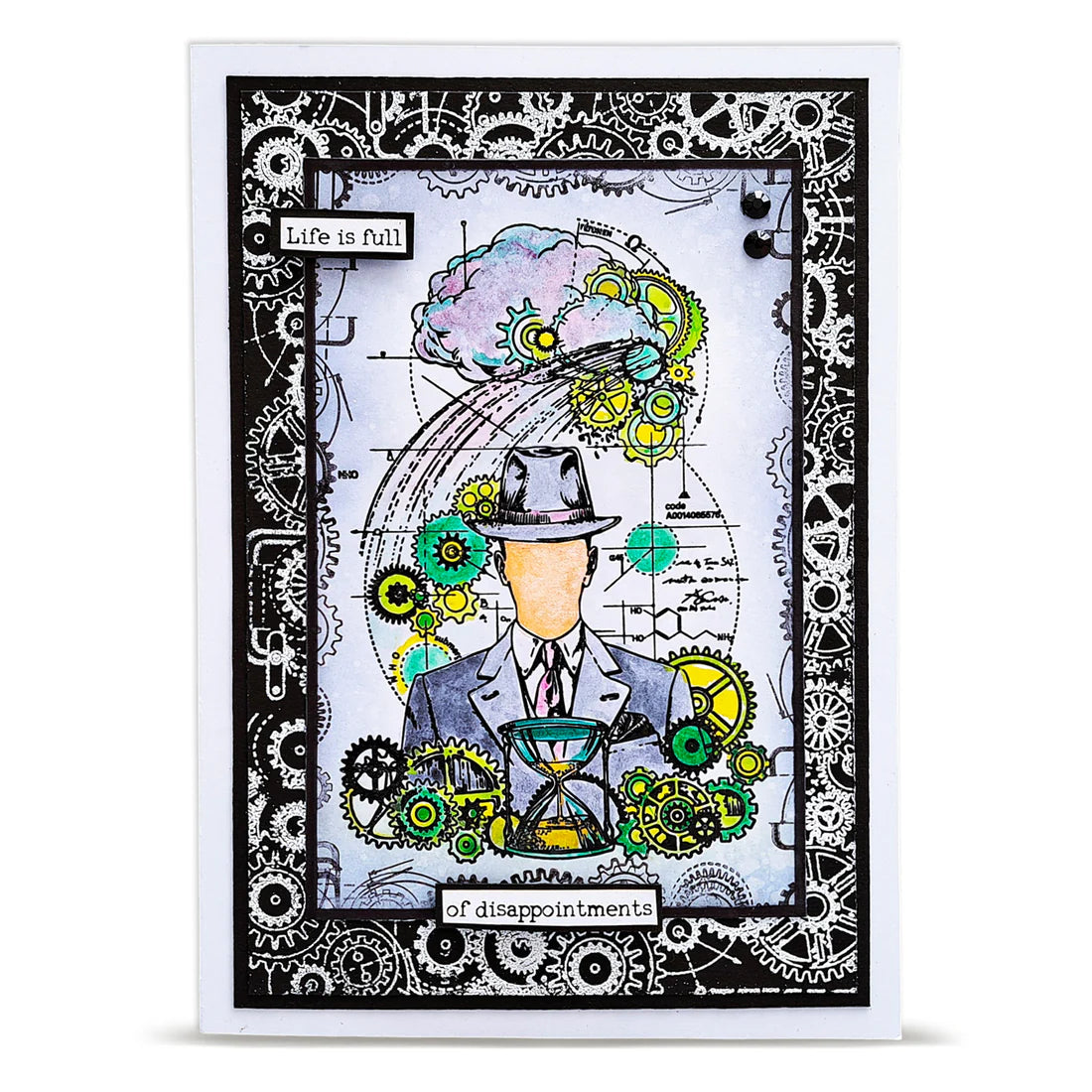 Aall and Create - Clear stamp set - Faceless Time