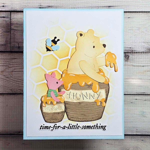 Spellbinders Fustelle Set Pooh E Pimpi – 19 Pezzi Per Scrapbooking, Collezione Say Cheese Classic Pooh