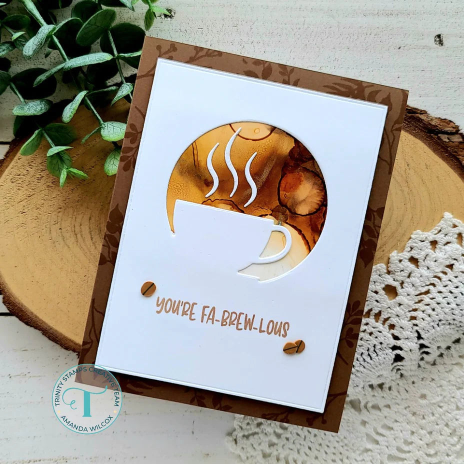 Trinity stamps - Dies - Cafe Cup Cutout die