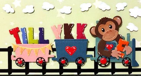By Lene Design - Dies - Alphabet w/shadow