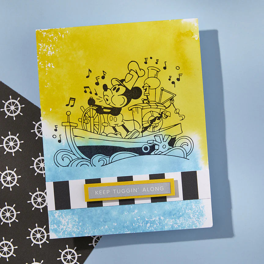 Spelbinders - BetterPress plate & Die set - Steamboat Willie