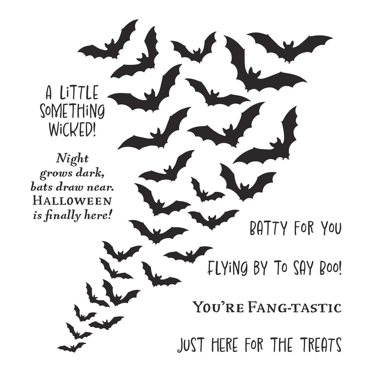 Spelbinders - BetterPress plate - Winged Shadows Press & Foil Plates