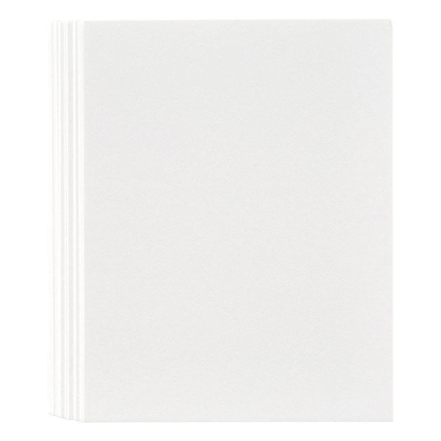 Spellbinders Betterpress - Cotton Card Panels - Porcelain - liten