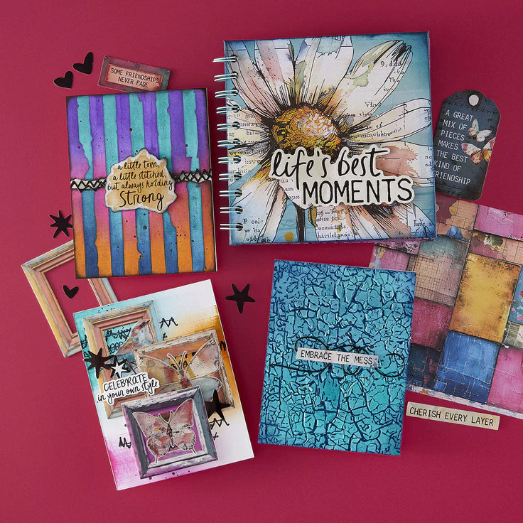 Spellbinders - Beautifully Imperfect Collection - 6x6" Printed Paper