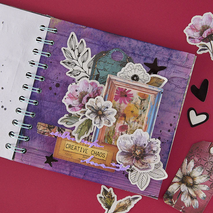 Spellbinders - Beautifully Imperfect Collection - 6x6" Printed Paper