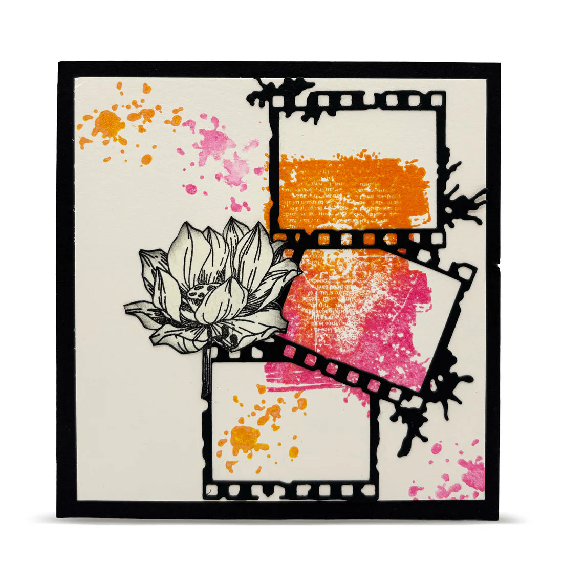 Aall and Create - Clear stamp set -Through the Lens - Sewn Sparks - A6