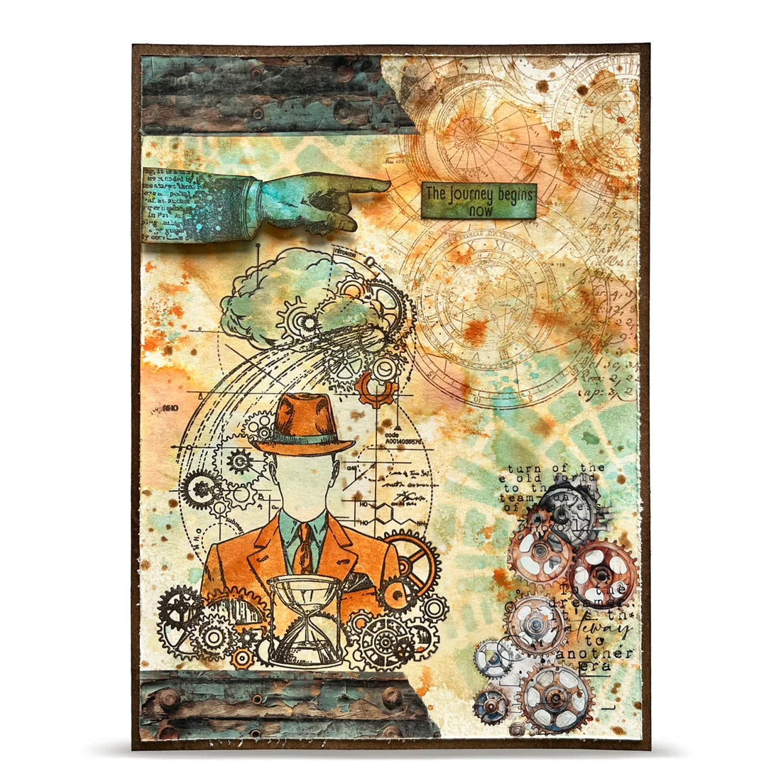 Aall and Create - Clear stamp set - Faceless Time