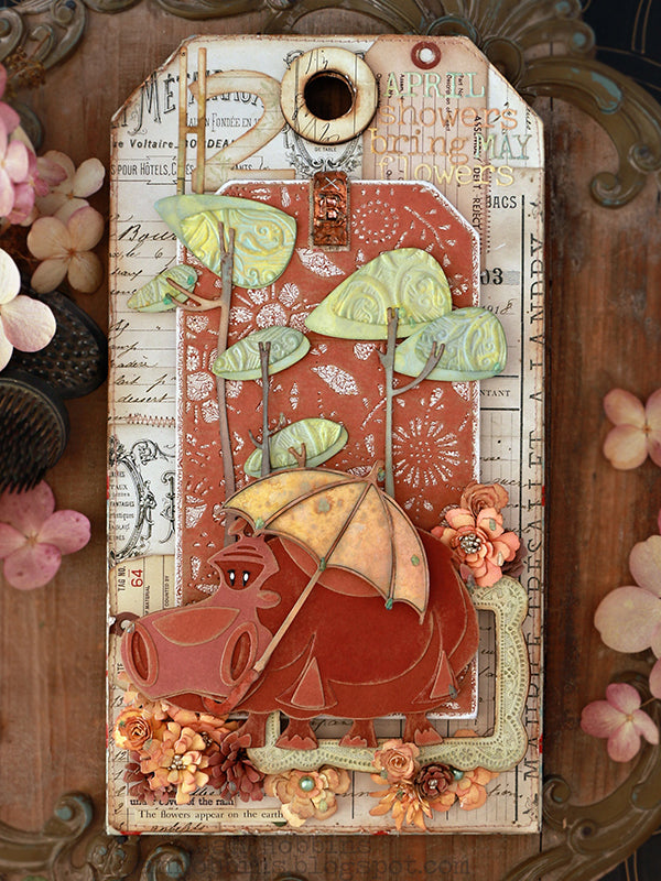 Tim Holtz Alterations - Thinlits Colorize - Bernice