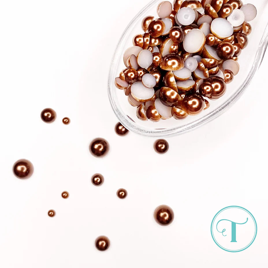 Trinity Stamps - Satin Bauble - Bronzed Brown