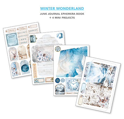 Ciao Bella - Junk Journal & Ephemera Book - Winter Wonderland