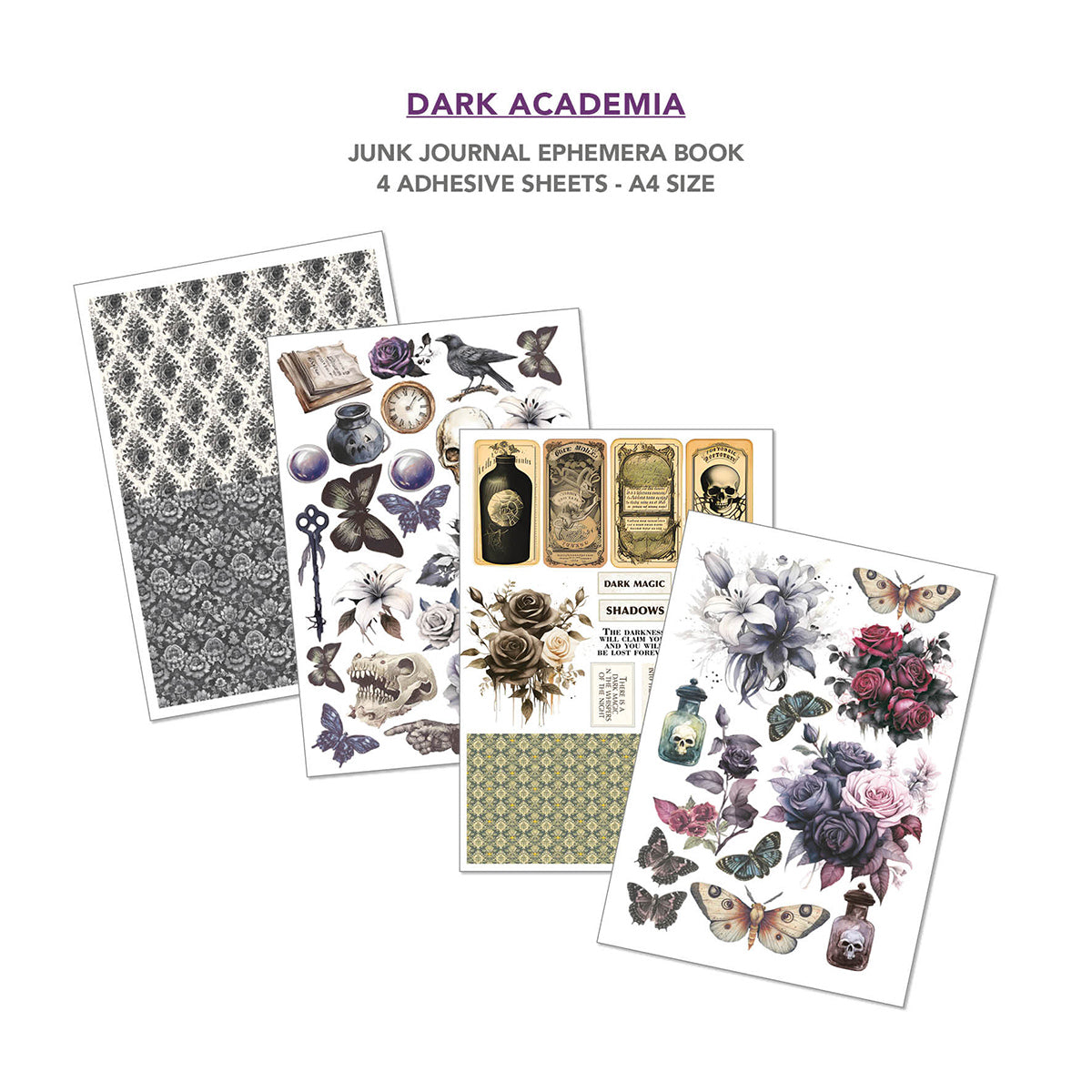 Ciao Bella - Junk Journal & Ephemera Book - Dark Academia