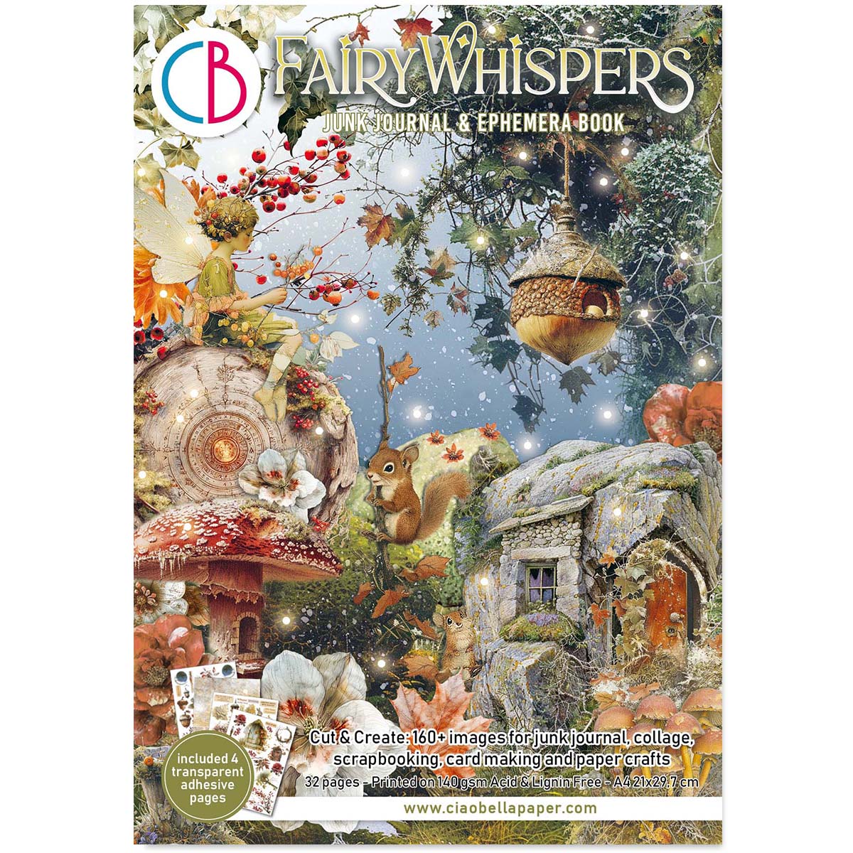 Ciao Bella - Junk Journal & Ephemera Book - Fairy Whispers