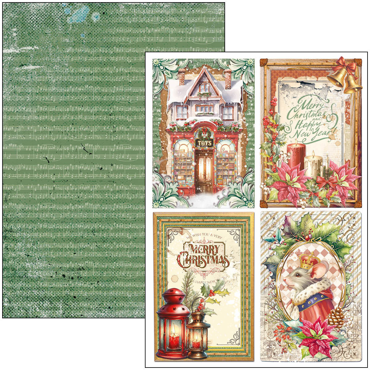 Ciao Bella - The Nutcracker - Paper Pack   (9 ark) A4