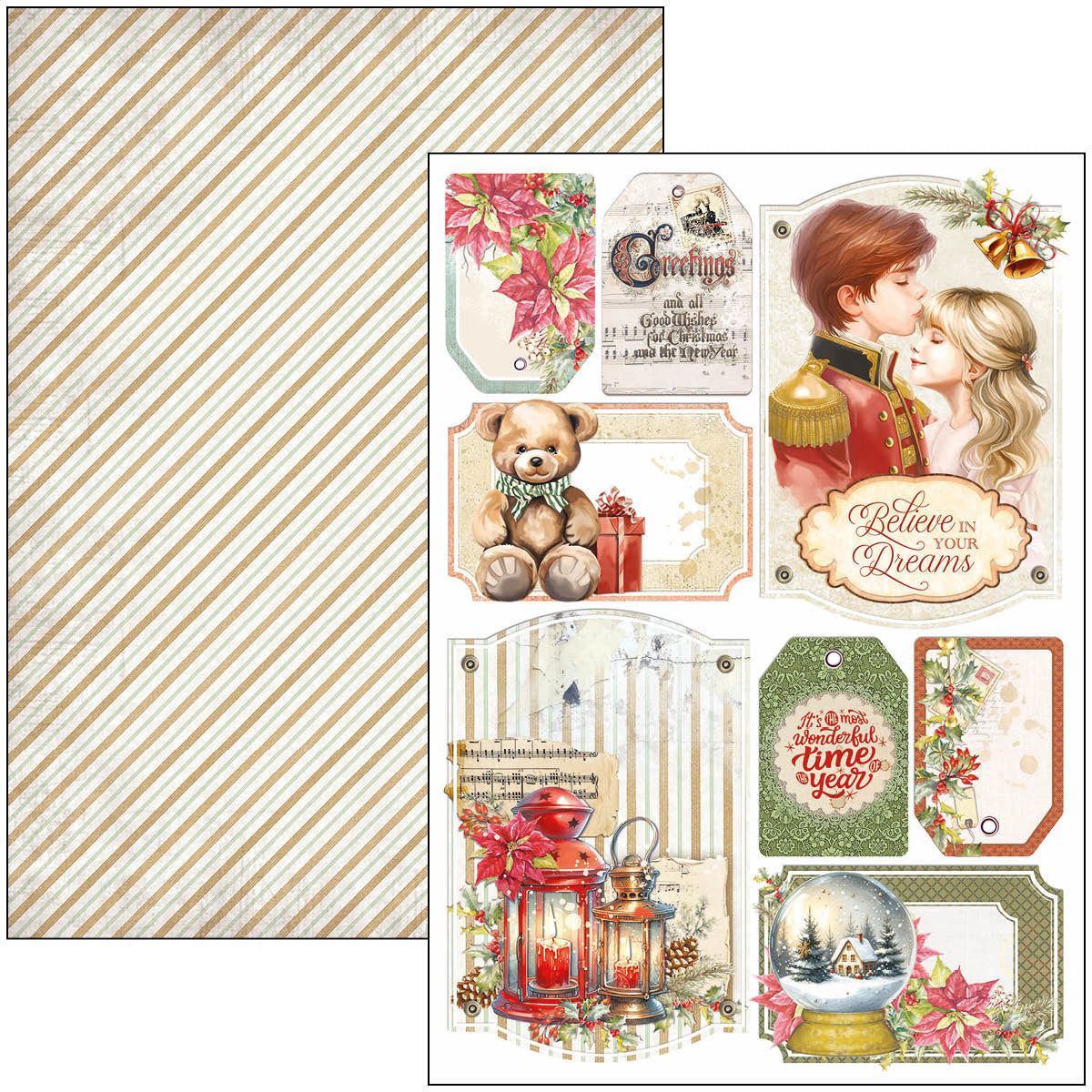 Ciao Bella - The Nutcracker - Paper Pack   (9 ark) A4