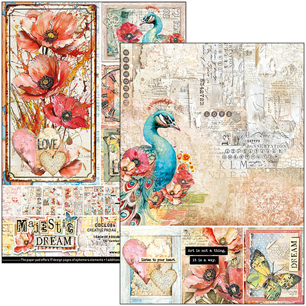 Ciao Bella - Majestic Dream - Paper Pack   (9 ark) A4