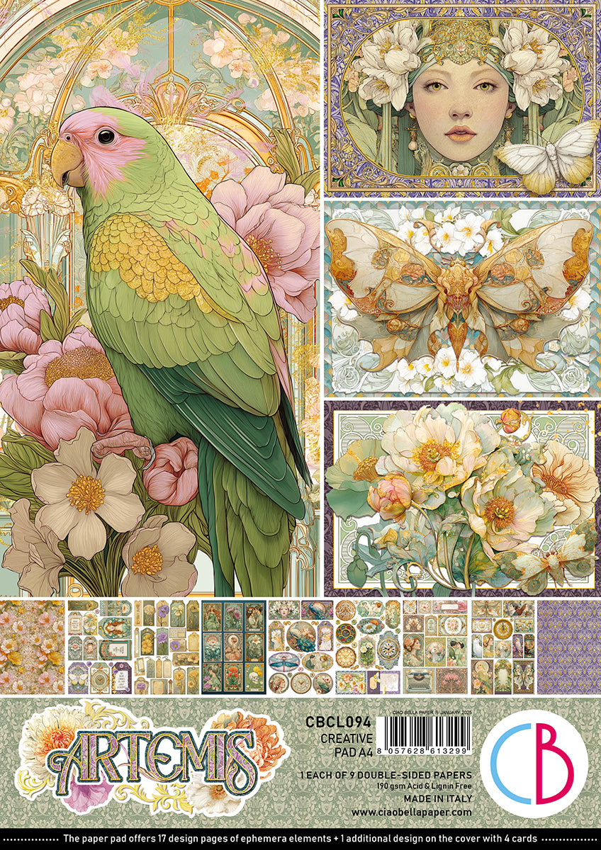 Ciao Bella - Artemis - Paper Pack   (9 ark) A4