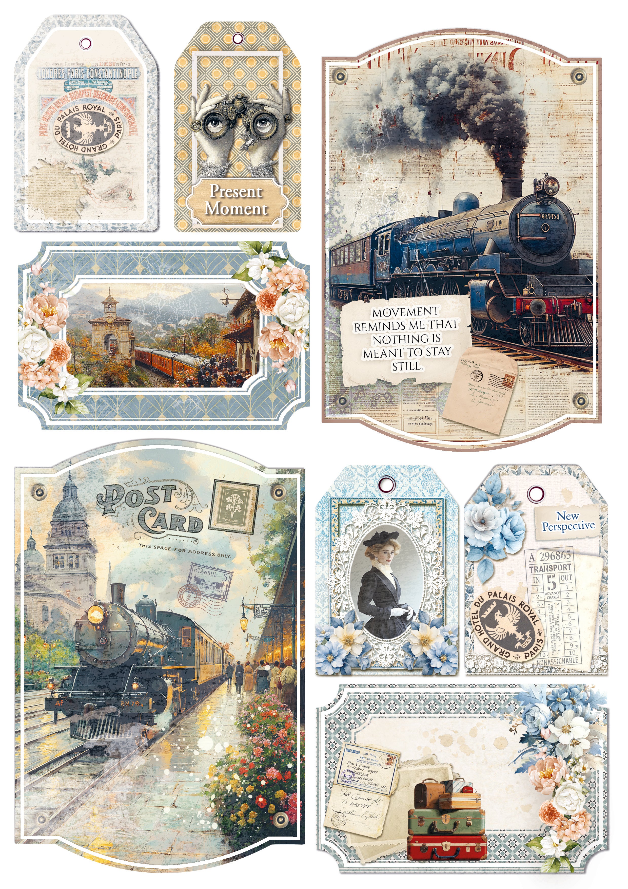 Ciao Bella - Eastern Journey - Paper Pack   (9 ark) A4