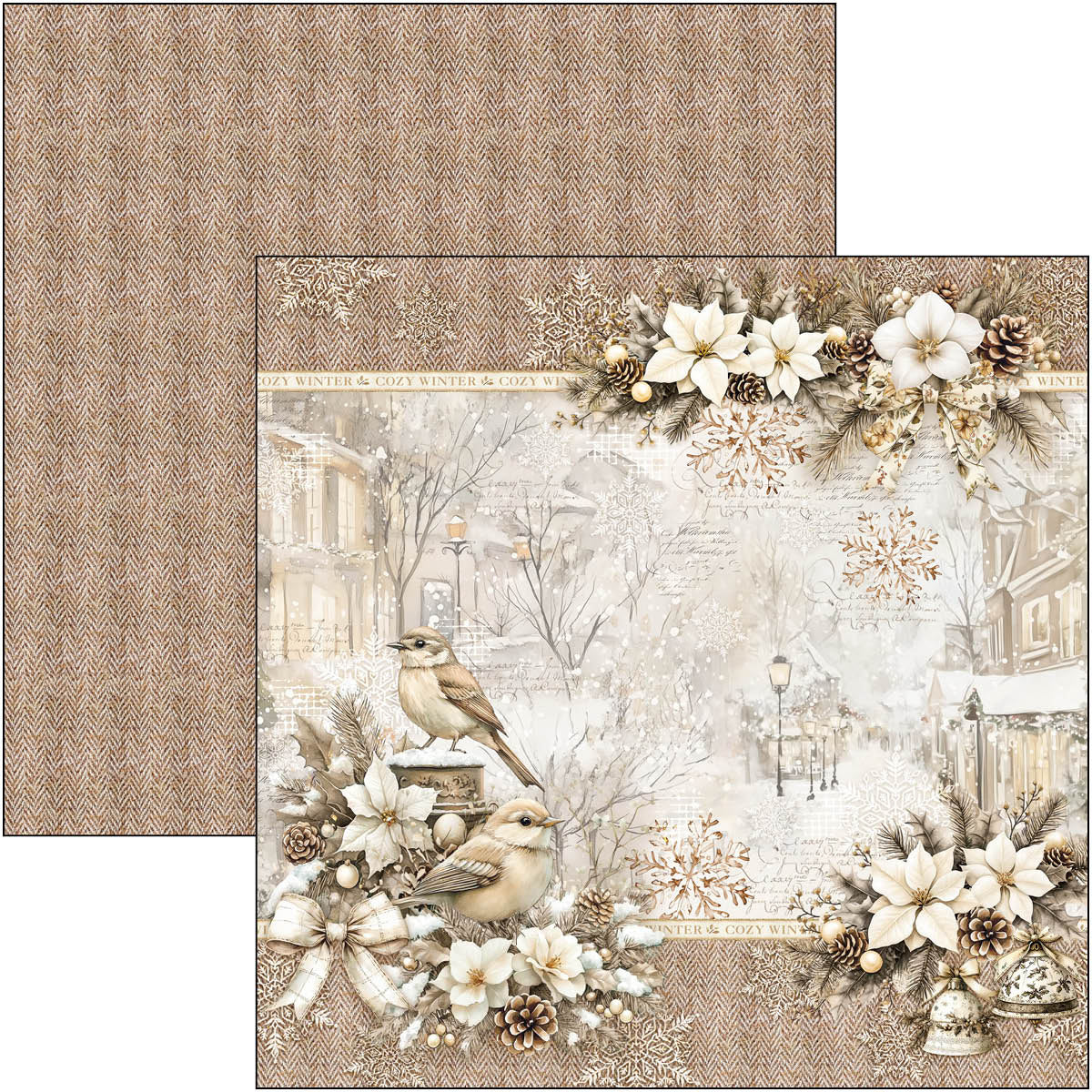 Ciao Bella - Winter Season - Paper Pad  - 8 x 8"