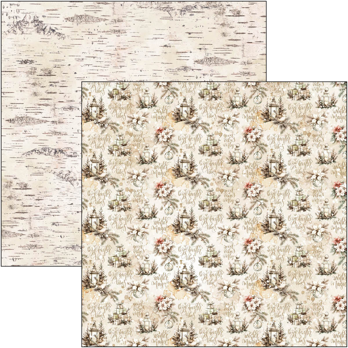 Ciao Bella - Winter Season - Paper Pad  - 8 x 8"