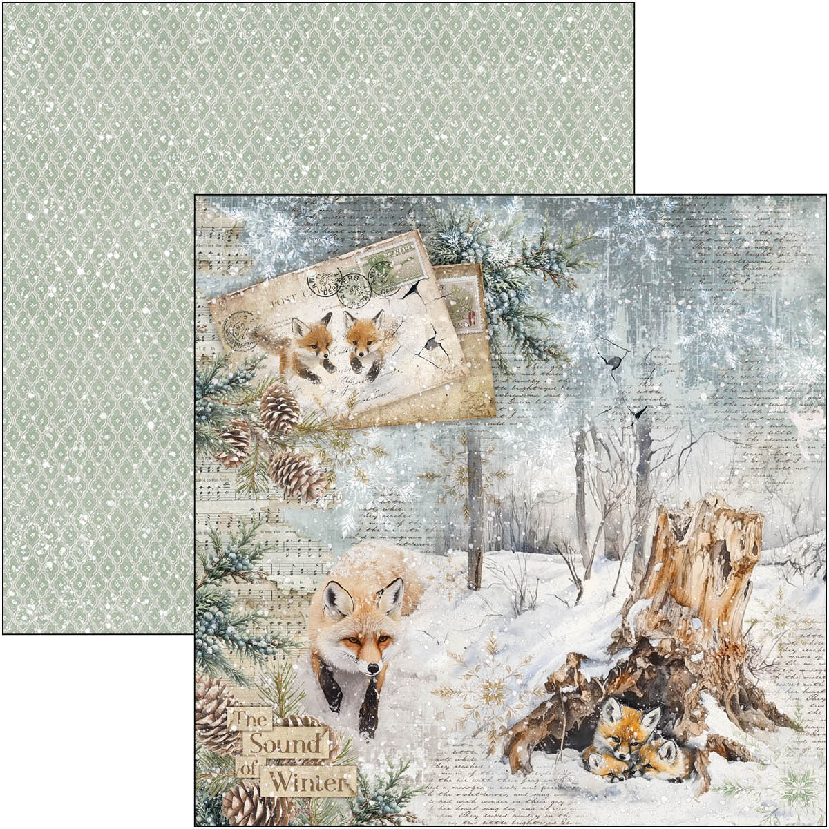 Ciao Bella - Forest Tales - Paper Pad  - 8 x 8"