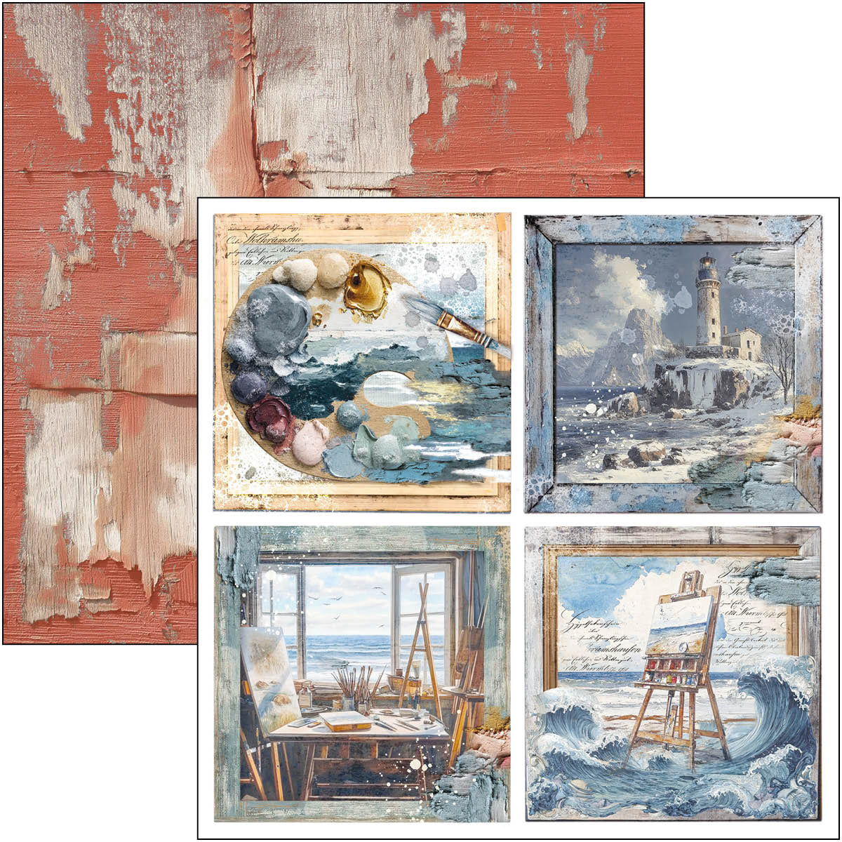 Ciao Bella - An Artist Journey - Paper Pad  - 8 x 8"