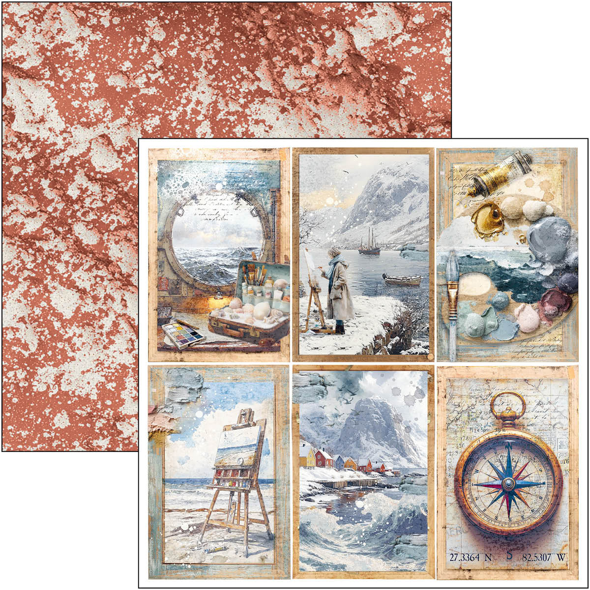 Ciao Bella - An Artist Journey - Paper Pad  - 8 x 8"