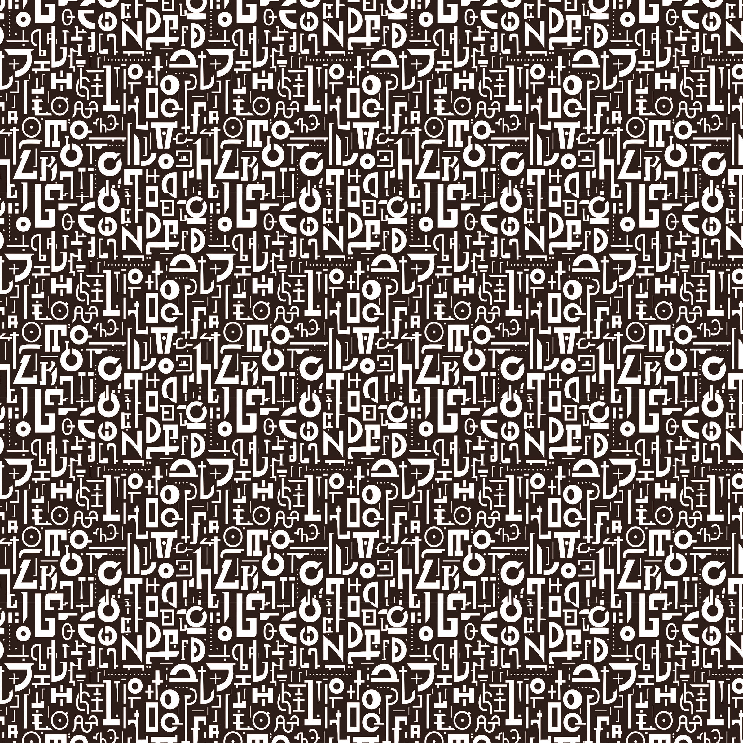 Ciao Bella - Typographic - Paper Pad  - 8 x 8"