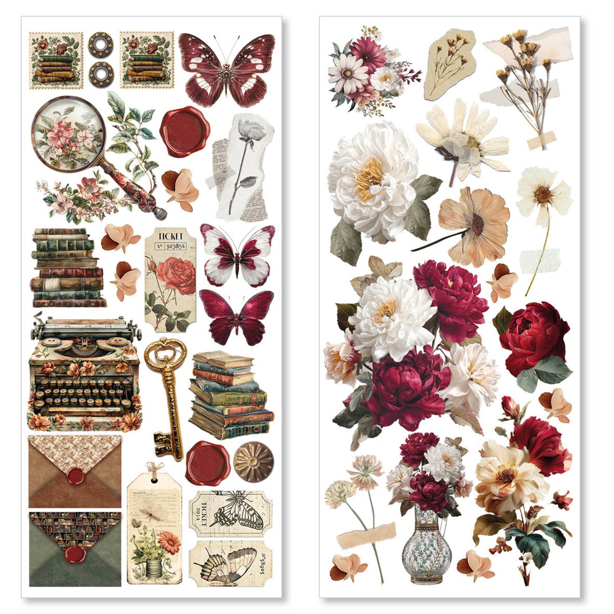 Ciao Bella - Art Stickers - Book Lovers