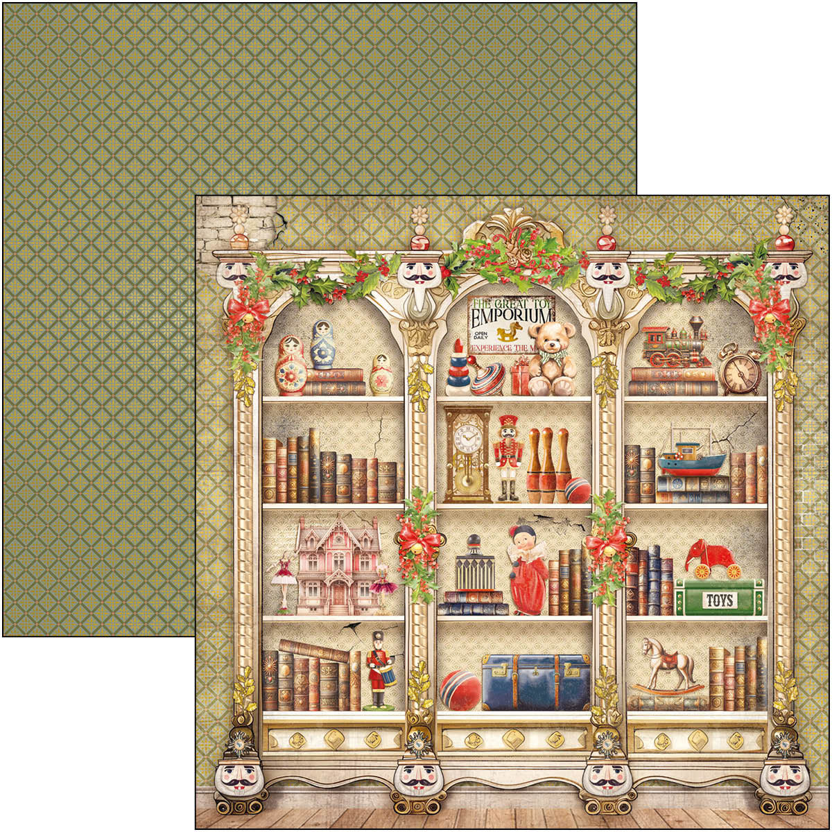 Ciao Bella - The Nutcracker - Paper Pack  (12 ark)  12 x 12"