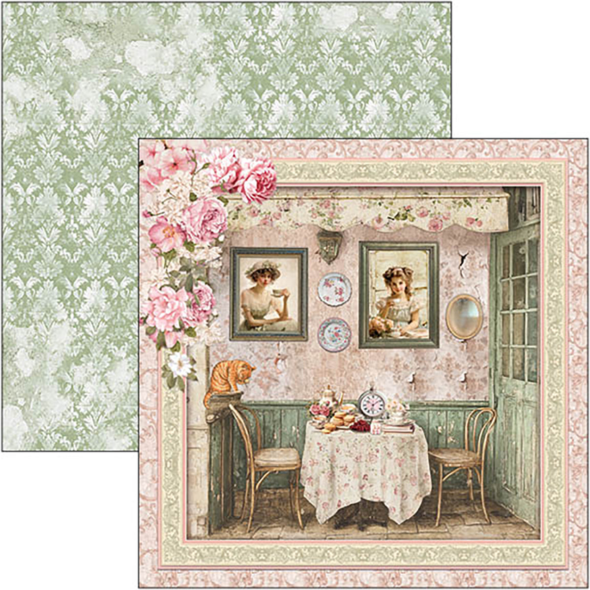 Ciao Bella - Timeless Moments - Paper Pack  (12 ark)  12 x 12"