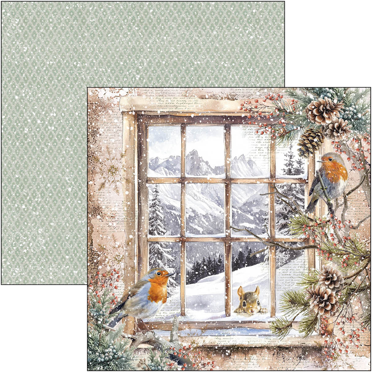 Ciao Bella - Forest Tales - Paper Pack  (12 ark)  12 x 12"