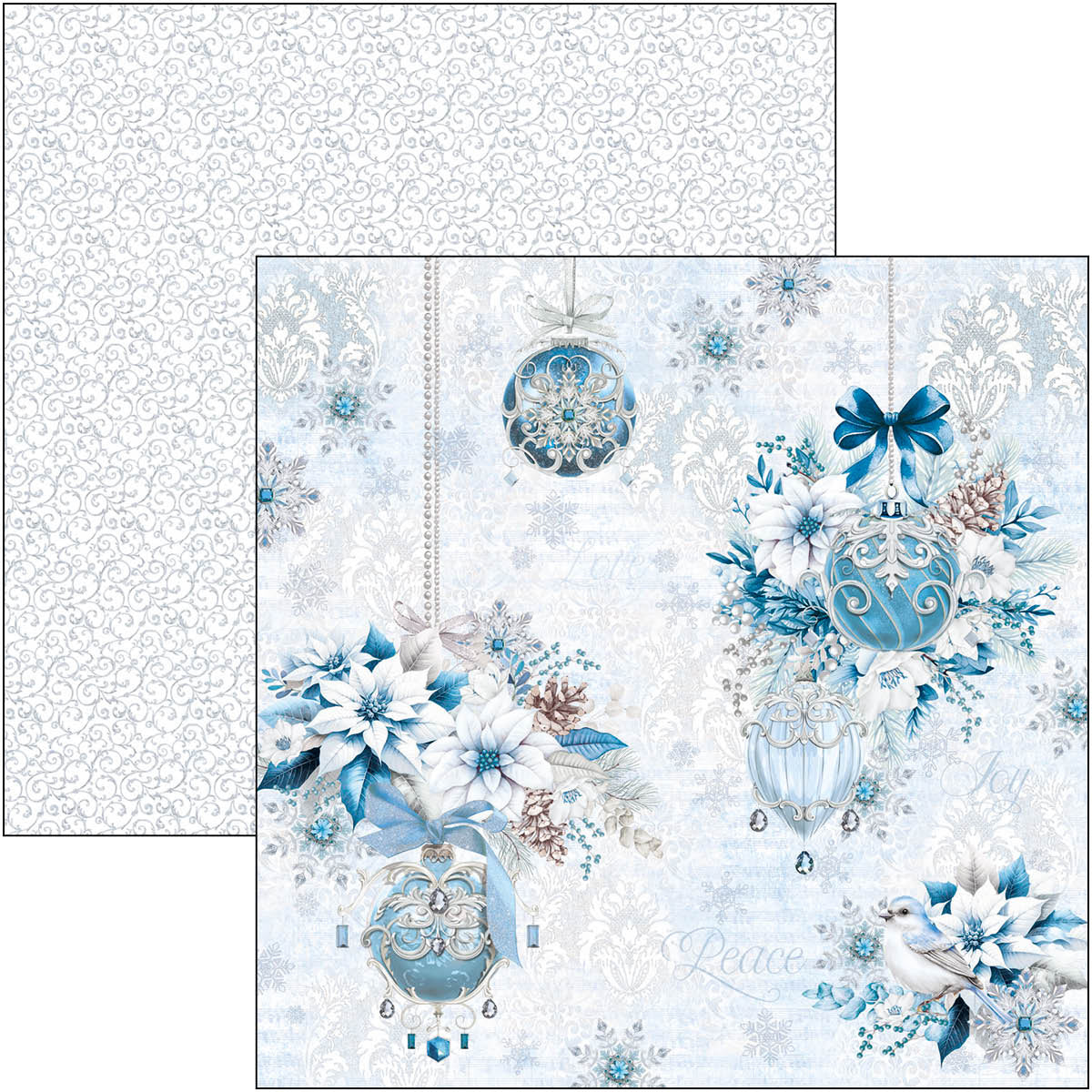 Ciao Bella - Elegance of Blue - Paper Pack  (12 ark)  12 x 12"