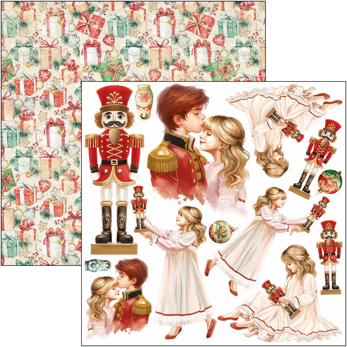 Ciao Bella - The Nutcracker -  Fussy Cut Paper Pad  - 6 x 6"