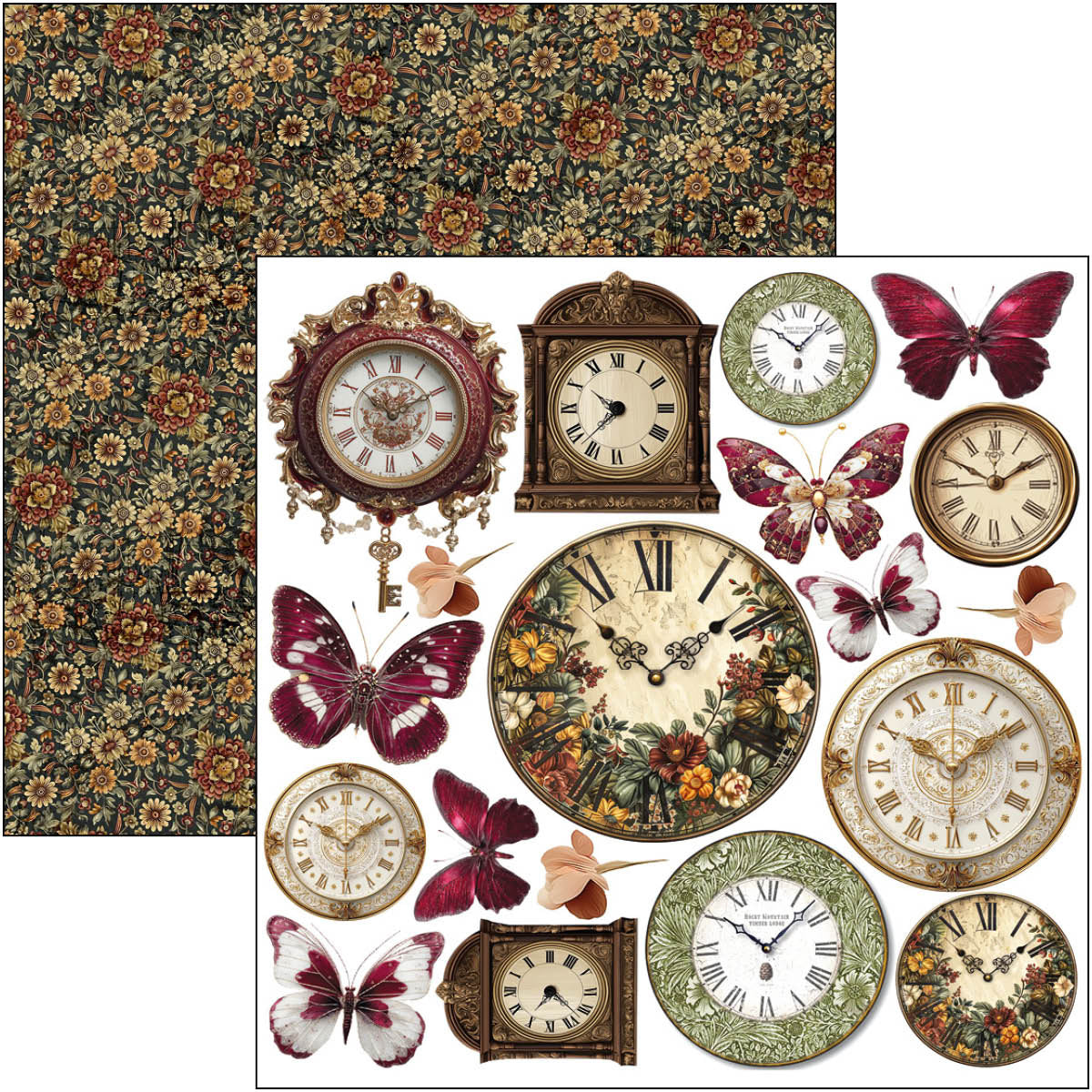 Ciao Bella - Book Lovers -  Fussy Cut Paper Pad  - 6 x 6"