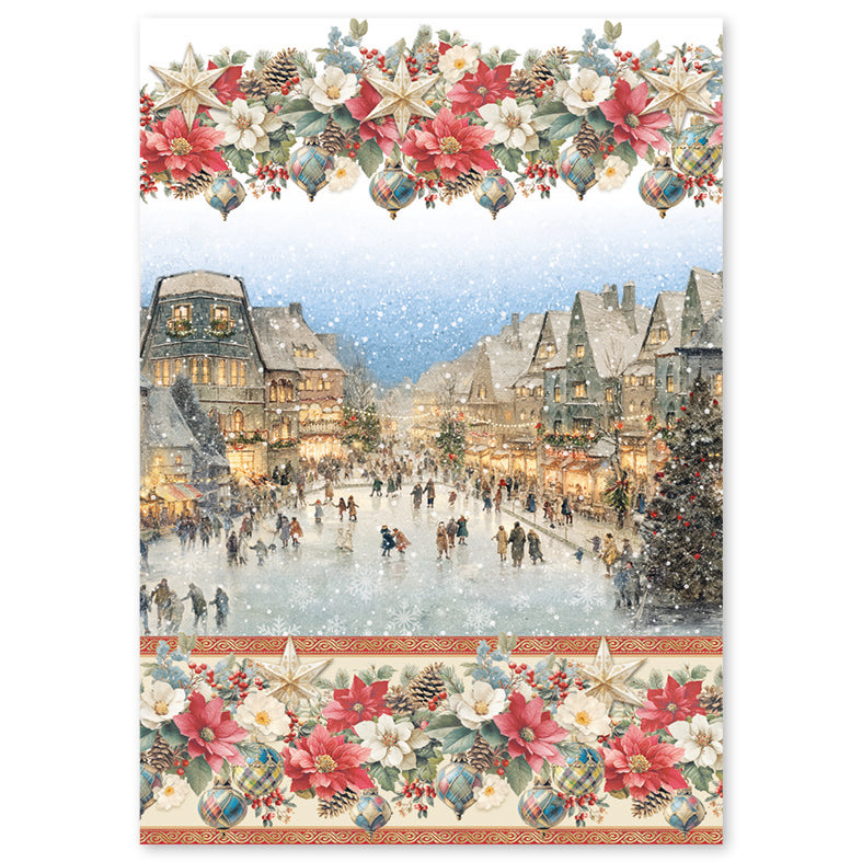Ciao Bella - Merry & Bright - Mixed Rice Paper A4
