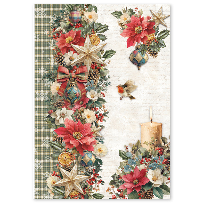 Ciao Bella - Merry & Bright - Mixed Rice Paper A4