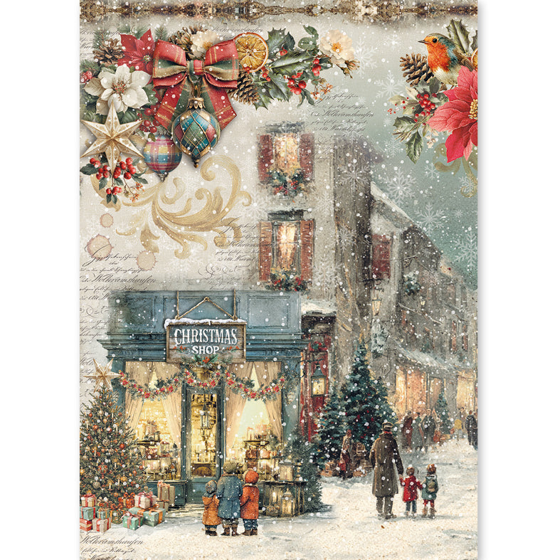 Ciao Bella - Merry & Bright -  Rice Paper Mixed - A5