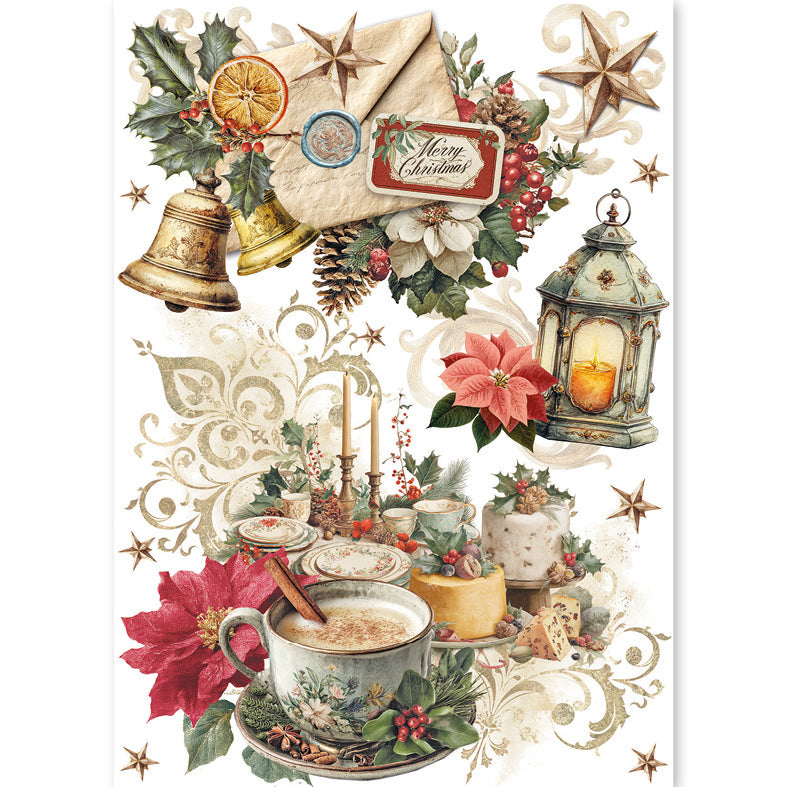 Ciao Bella - Merry & Bright -  Rice Paper Mixed - A5