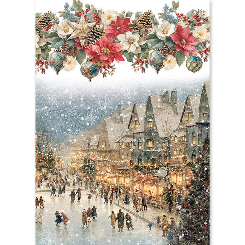 Ciao Bella - Merry & Bright -  Rice Paper Mixed - A5