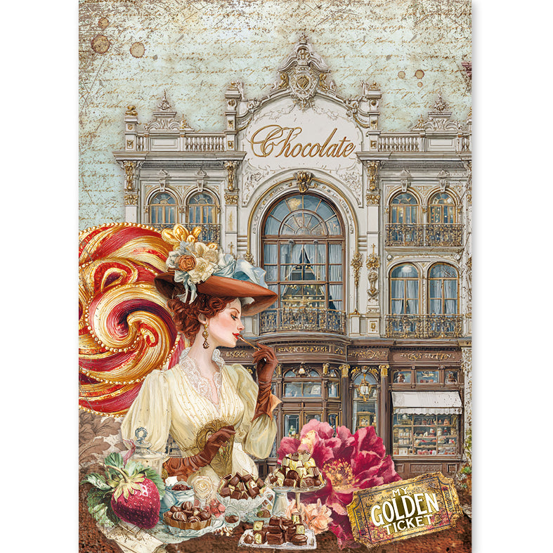Ciao Bella - The chocolate factory -  Rice Paper Mixed - A5